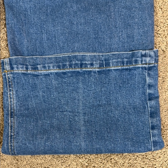 Gap Blue Light Wash High Rise Stride Wide-Leg Jeans SKU0330 - Picture 5 of 9